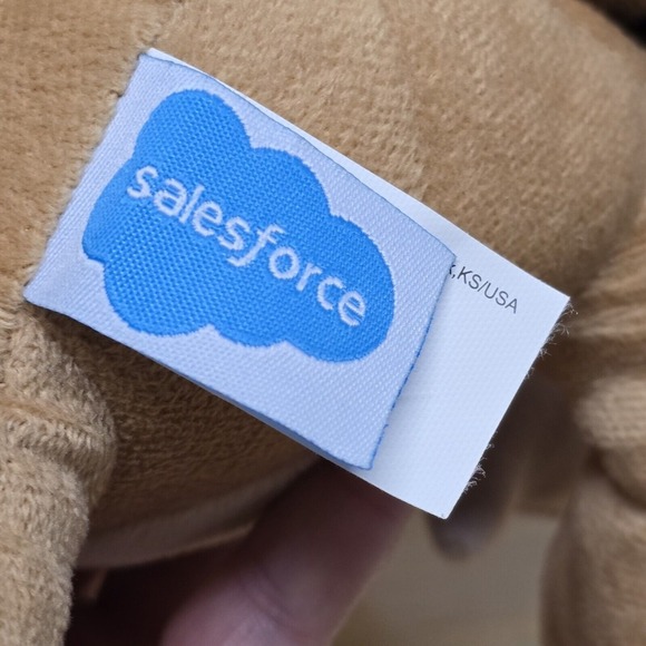 Salesforce Trailhead Mascot Astro Nominal 8" Plush Stuffed Animal Raccoon - Picture 6 of 8